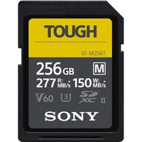 SONY 索尼 TOUGH-M 系列 SDXC UHS-II 存储卡 256GB 坚固耐用 支持4K录制 黑色 SF-M256T/T1 256GB
