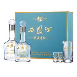 西凤酒 10年富贵礼盒 52度500mL*2瓶 内含酒具和礼袋