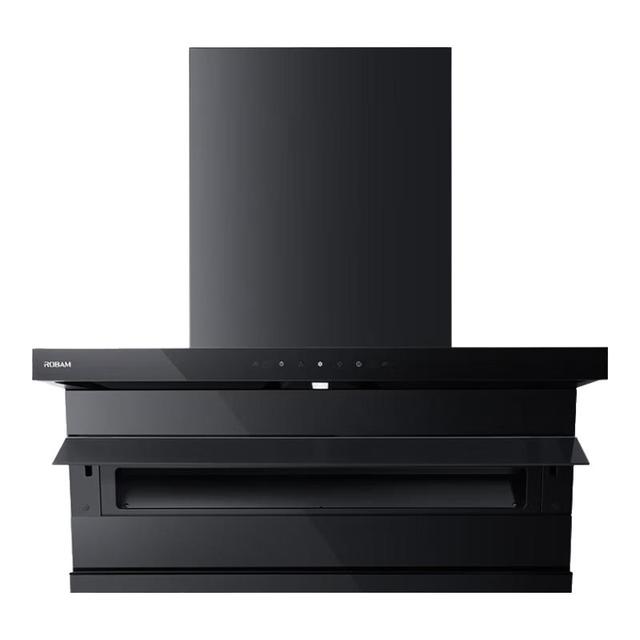 老板 CXW-260-27A15-D1P 顶侧双吸抽油烟机 黑色