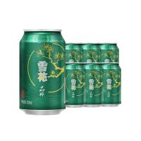 雪花 晶粹 330ml*6听 尝鲜小包装 京东自营