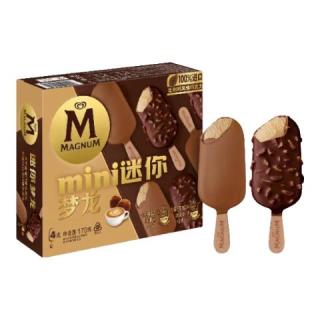 梦龙 迷你梦龙松露巧克力+卡布基诺味冰淇淋 各2支