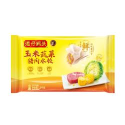 湾仔码头 玉米三鲜猪肉水饺 90只 1.8kg