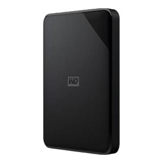 西部数据 Elements SE 新元素系列 2.5英寸Micro-B移动机械硬盘 2TB USB 3.0 经典黑
