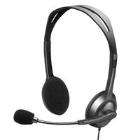 logitech 罗技 H111 耳罩式头戴式有线耳机 黑色 3.5mm