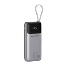 品胜 67W快充 充电宝 Type-C线  20000mAh 灰