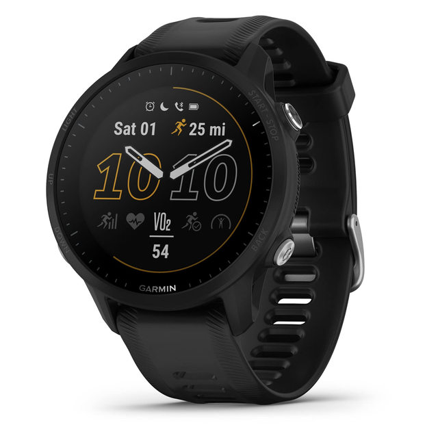 佳明 Forerunner 955 运动手表 黑色 46.5mm 太阳能版
