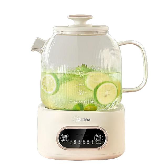 Midea 美的 花漾 YS10B101 一体壶身养生壶 1L