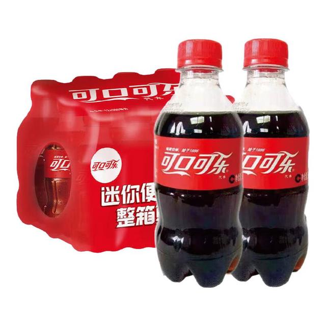 可口可乐 汽水碳酸饮料 300ml*6瓶
