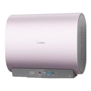 美的 60升玲珑双胆扁桶电热水器 3300W变频镁棒免换一级能效F6033-UDmini