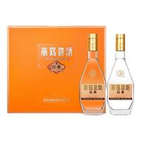 黄鹤楼 湖北黄鹤楼酒 53度经典礼盒清香白酒500mL*2瓶送礼酒