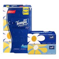 Tempo 得宝 mini系列 小雏菊抽纸 4层*80抽*2包(195*133mm)