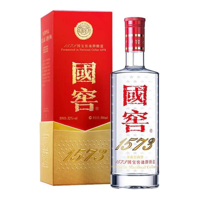 国窖1573 52%vol 浓香型白酒 500ml 单瓶装