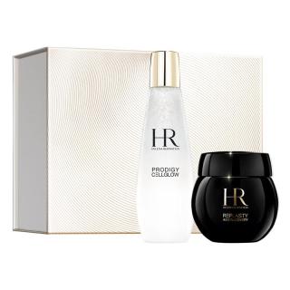 赫莲娜 HR黑绷带50ml+小露珠200ml礼盒玻色因面霜爽肤水护肤品套装