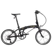 大行（DAHON）20英寸11速运动折叠自行车男女通用城市轻量化铝合金折叠车PKA015 消光黑【V刹】