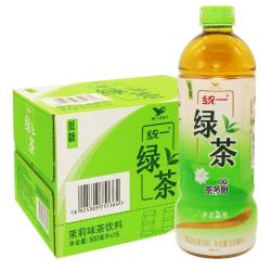 统一 绿茶 500ml*15瓶 茶饮料 整箱装（新老包装随机发货）