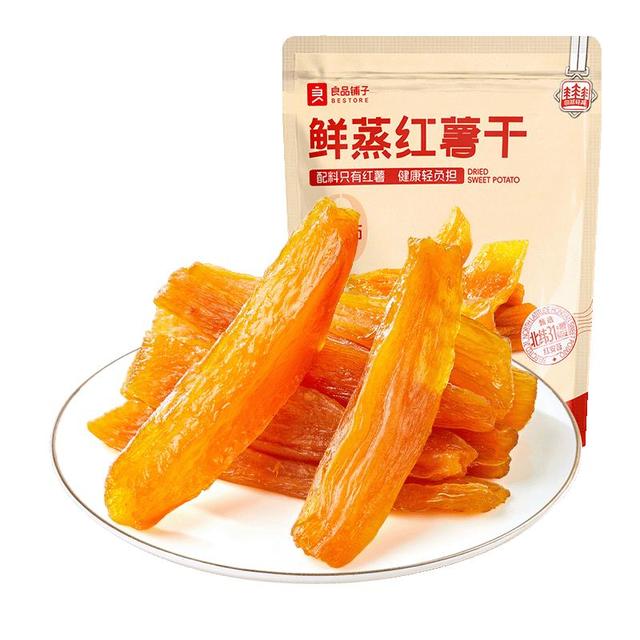 良品铺子 鲜蒸红薯干 500g/袋