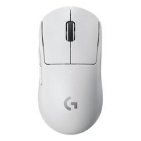 logitech 罗技 GPW 二代 金刚版 2.4G Lightspeed 双模无线鼠标 44000DPI 白色