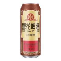 BEER 雪花 SNOWBEER 老雪 浓色醇香啤酒 500ml*12听