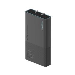 酷态科 AD652S 6号氮化镓充电器 电能卡片 65W 双Type-C 单体版 灰色