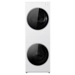 美的 清风明月2.0系列 MGH20A-W+MGH20AIR 一体式热泵洗烘套装