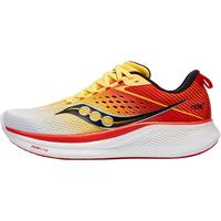 Saucony索康尼RIDE驭途17跑鞋男缓震训练跑步鞋透气运动鞋白桔43