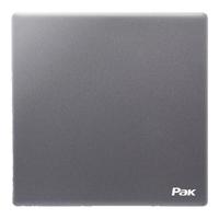 三雄极光 空调墙壁开关插座面板 电工电料 单开双控开关一开五孔 致远 开关 一位单控 10A250V灰色