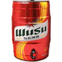 乌苏啤酒 红乌苏啤酒 5L