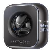 移动端、京东百亿补贴：小天鹅 小海绵2.0轻享版系列 TG30M60 迷你壁挂洗衣机 3kg 金属钛