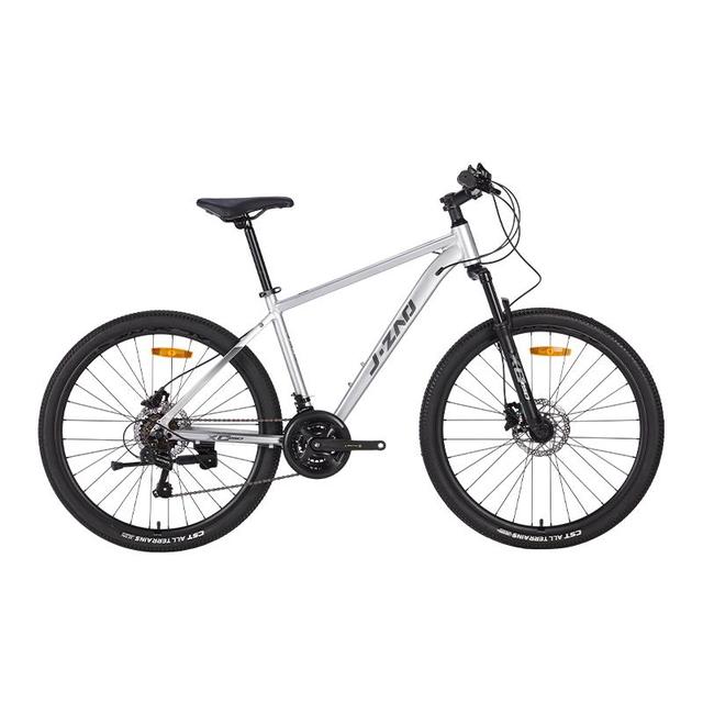 今日必买：京东京造 XC350山地自行车铝合金禧玛诺21速油压碟刹成年人学生17寸时空银