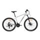 京东京造 XC350山地自行车铝合金禧玛诺21速油压碟刹成年人学生17寸时空银