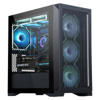 先马 平头哥M9E 黑色 matx台式主机电脑机箱  SPCC/8风扇位/360水冷位/Type-C预留孔 平头哥M9E黑色