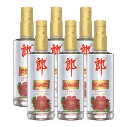 郎酒 顺品郎 金盖 浓酱兼香型白酒 45度 480mL 6瓶