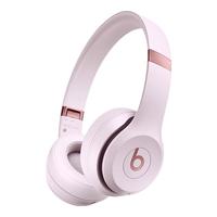 Beats Solo 4 耳罩式头戴式蓝牙耳机 云彩粉