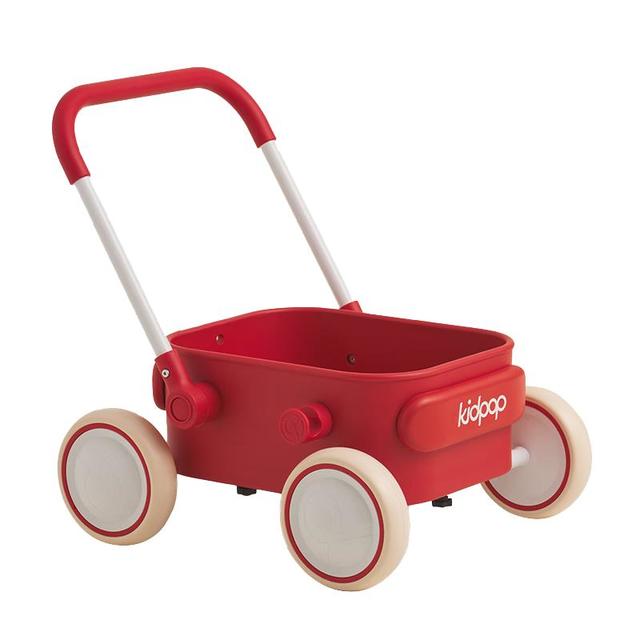 Kidpop 宝宝pula童话学步小推车 活力红
