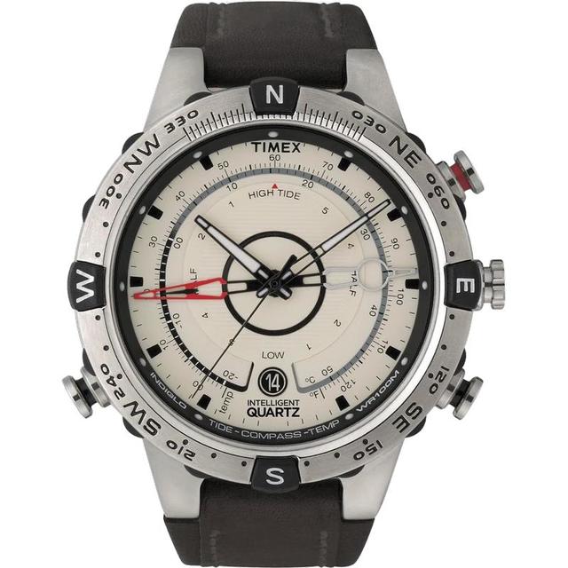 TIMEX 男士手表 航海家欧美表户外夜光多功能手表 T2N721 45mm