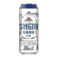 百亿补贴:青岛啤酒 白啤500ml*6瓶