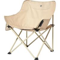 京东京造 户外折叠椅便携折叠月亮椅躺椅露营椅子折叠凳钓鱼 月亮椅