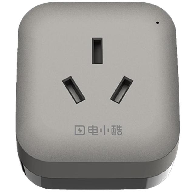 电小酷 空调伴侣智能插座 已接入米家APP wifi远控 16A 定时开关  安睡模式CP6-灰