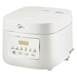 美的 0涂层低糖电饭煲电饭锅家用4-5人 米汤分离沥米饭电饭锅316L不锈钢 降还原糖多功能一体煮饭锅
