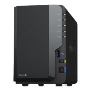 群晖 DS224  双盘位NAS（赛扬J4125、2GB）