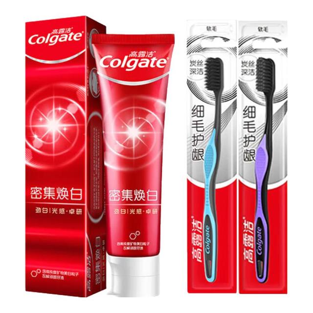 高露洁 劲白系列 密集焕白牙膏 120g