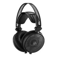 audio-technica 铁三角 ATH-R70X 耳罩式头戴式有线耳机 黑色 3.5mm