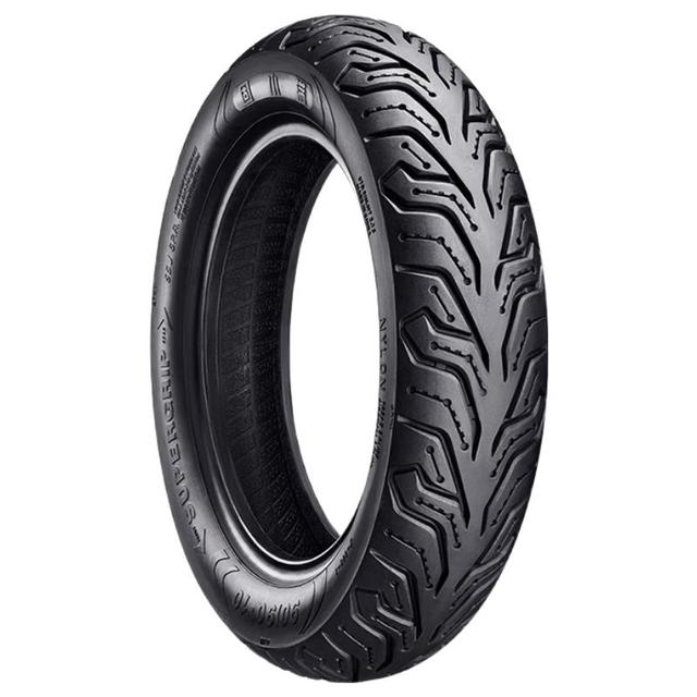 GUMANDE TYRE 电动车摩车托轮胎防滑半热熔6PR真空胎90/90-10