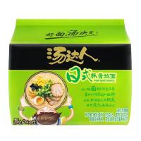 汤达人 统一汤达人 日式豚骨拉面 袋装 125g*5袋 五连包 方便面速食面泡面