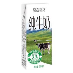 新希望 原态牧场纯牛奶 200ml*24盒