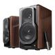 移动端、京东百亿补贴：漫步者 S2000MKIII 2.0声道 居家 HiFi蓝牙音箱 黑胡桃色