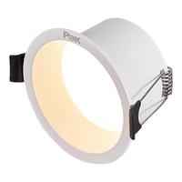 三雄极光防眩筒灯嵌入式射灯客厅天花吊顶窄边铝材孔灯 5W暖白光(5只装)