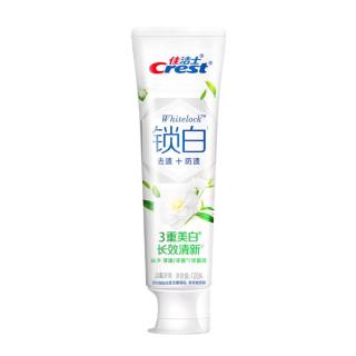  Crest/佳洁士 双色锁白系列 美白 牙膏  茉莉山茶 120g