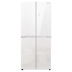 东芝 543大白鲸 高容全嵌入式大容量十字对开玻璃门家用电冰箱 GR-RF543WI-PG1C5琉璃白
