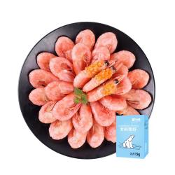 美加佳 头籽北极甜虾净重1.5kg 90/120规格
